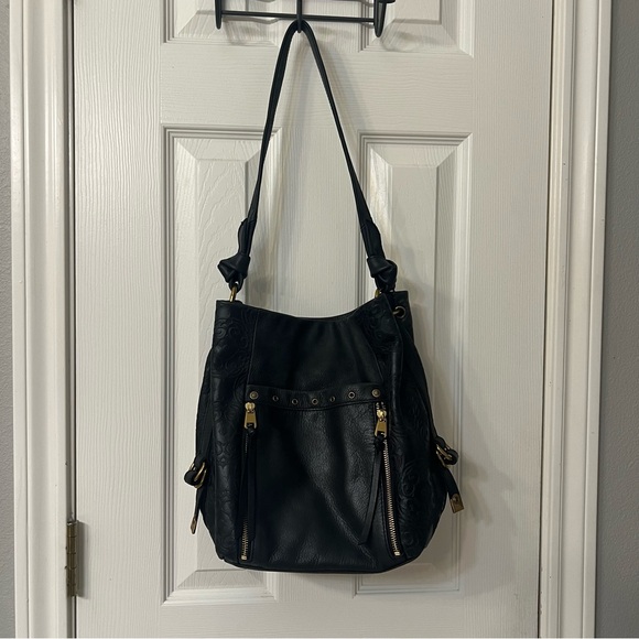The SAK black leather bag🖤👜 NWOT; Tassel and magnetic closure - Picture 3 of 8